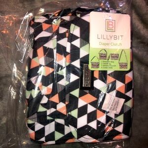 Lillybit diaper clutch